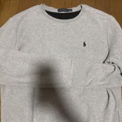 POLO RALPH LAUREN クルーネック スウェット グレー Mのサムネイル