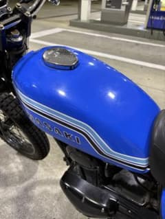 Kawasaki 250TR タンク - メルカリ