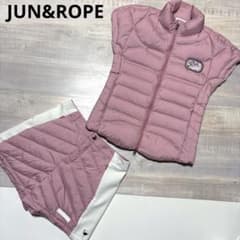 ジュン&ロペ★セットアップ★撥水★ダウン90%フェザー10%【サイズM.S】 ジュン&ロペ☆セットアップ☆撥水☆ダウン90%フェザー10%【サイズM.S