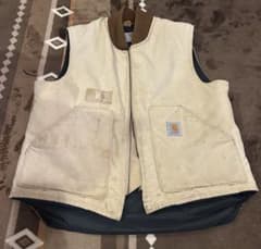J*R様 Carhartt カーハート ダックベスト フェード vintage - メルカリ
