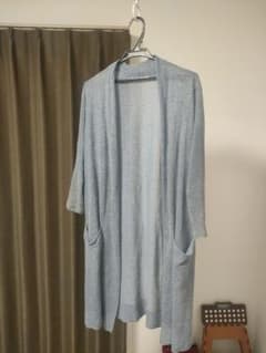stola. ライトブルー UVカット　カーディガン Fサイズのサムネイル