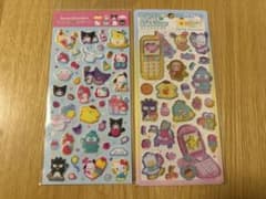 サンリオキャラクターズ シール 2枚セットのサムネイル