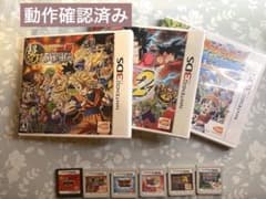 ソフト6本＋α】ドラゴンボール 3DS/DSソフト まとめ売り 動作確認済み
