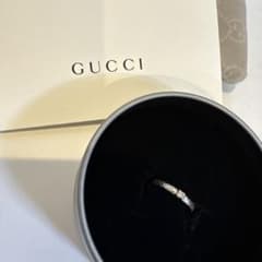 GUCCI シルバー装飾付きリング ケース付きのサムネイル