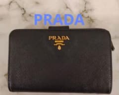 APV18 プラダ サフィアーノメタル L字ファスナー財布 ゴールド金具 APV18 プラダ サフィアーノメタル L字ファスナー財布 ゴールド金具