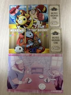ワンピース 麦わらストア ノベルティ 13周年 3枚セットのサムネイル