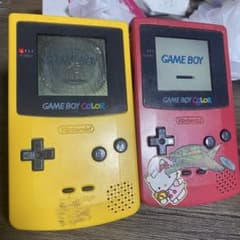 【通電確認済】ゲームボーイカラー　イエロー　レッドのサムネイル