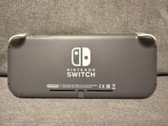 【美品】Nintendo Switch Lite ライトグレー 本体のサムネイル