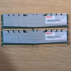 UMAX DCDDR4-2400-32GB(16GB×2枚) PCメモリ UMAX DDR4 2400MHz 16GB HS ×2枚 - メルカリ