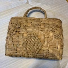 国産山葡萄　かごバックのサムネイル