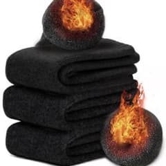 靴下 レディース 極厚雲感裏パイル・ウール30％ウールソックス ソックス