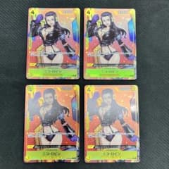 ニコ・ロビン フルアート パラレル 4枚セット ST29 ワンピースカード