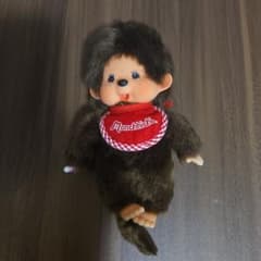 Sekiguchi モンチッチ ぬいぐるみ 昭和レトロ 赤 スタイ - メルカリ