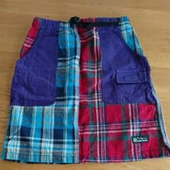 値下げ！！チェックスカートのサムネイル