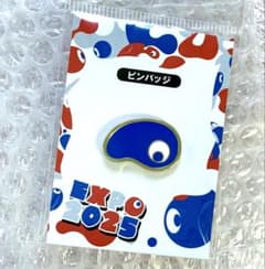 コミャク ピンバッジ 青 ミャクミャク EXPO2025 大阪関西万博 - メルカリ