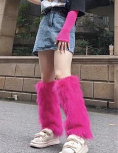ピンクレッグウォーマーのサムネイル