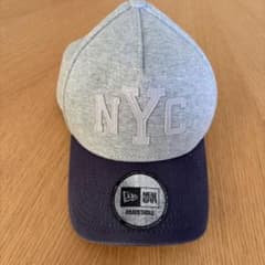 New Era NYC キャップ グレー ネイビーのサムネイル