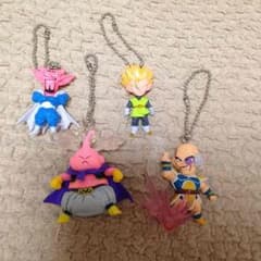 【ドラゴンボール 】ストラップ、キーホルダー4体セットのサムネイル