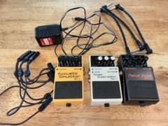 BOSS エフェクターセット　ギター　全て当時物 BOSS エフェクターセット ギター 全て当時物 - メルカリ