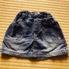 デニムスカート 80センチのサムネイル