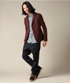 ツイードジャケット　MEN'S MELROSE メンズメルローズのサムネイル