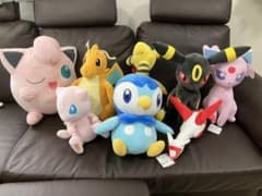 ゆ*う様 ポケモン ぬいぐるみ まとめ売り 8点セットのサムネイル
