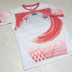 カンタベリーラグビー日本代表Tシャツ日の丸ワッペンブレイブブロッサムズ和柄のサムネイル
