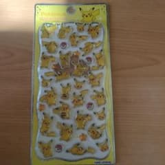 ポケモン プチドロップステッカー ピカチュウ③