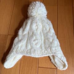 COMME CA ISM ニット帽 ホワイトのサムネイル