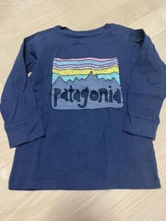 ※専用※patagonia パタゴニア　ネイビー Tシャツ 3Tのサムネイル