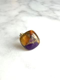 R130 Composite Stone Ring (Natural Stone)