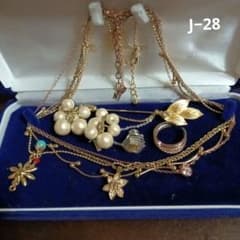 遺品生前整理アクセサリーまとめ ピンクゴールド（SV925）ニナリッチ