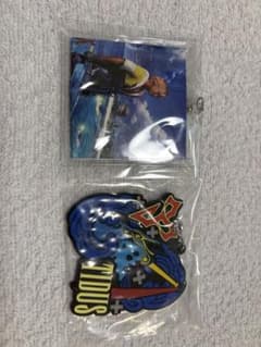 ファイナルファンタジー10記念くじ ラバーストラップ1種　レコードチャーム1種のサムネイル
