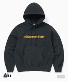 thisisneverthat パーカー ネイビー　Mサイズのサムネイル