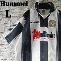 hummel ウディネーゼ　ユニフォーム　97-98 サイズL 希少✨97-98 ウディネーゼ ホームユニフォーム ジャンニケッダ 16 L