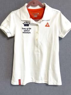 [美品]ルコックゴルフ レディース ポロシャツ ホワイトのサムネイル
