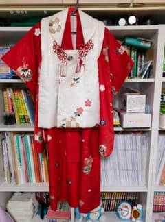 七五三神社参り着物　女の子のサムネイル