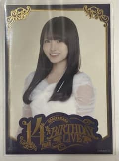 乃木坂46 14th バスラ 事前物販 購入特典 フォトカード 森平麗心 レア
