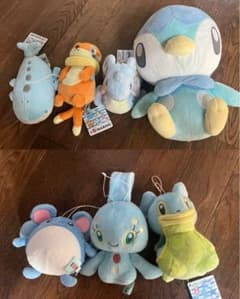 ポケモン アイラブマリン ぬいぐるみ 7種セットのサムネイル