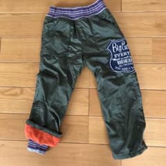 パンツ　裏フリース　100センチのサムネイル
