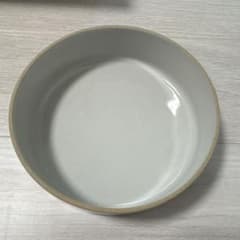 Hasami Porcelain グレー 丸型深皿 18.5cmのサムネイル