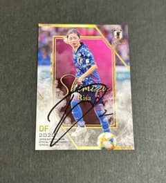 2020 なでしこジャパン 清水梨紗 直筆サインカード 清水梨紗 なでしこジャパン サッカー日本代表 直筆サインカード