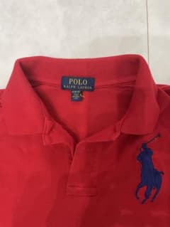 ポロラルフローレン 長袖ポロ キッズM10-12サイズ - メルカリ
