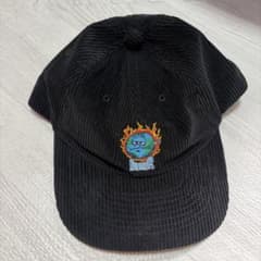 HUF コーデュロイキャップ 黒のサムネイル