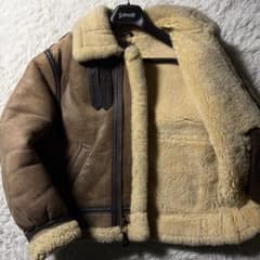米国製】schott フライトジャケット B-3 羊革 ムートン ボア 40 - メルカリ