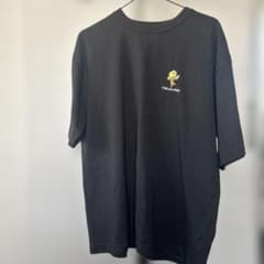 TOM and JERRY 刺繍 半袖Tシャツ ブラックのサムネイル