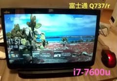 富士通 Q737/r i7-7600u タブレットPC /クレードル/訳あり - メルカリ