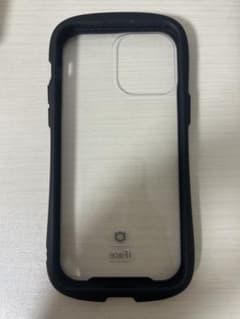 iFace iPhone用ハードケース 透明/黒 iPhone14Proのサムネイル