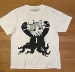 ヒグチユウコ ボリス雑貨店 半袖 Tシャツ ホワイト Sのサムネイル