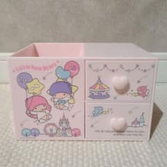 サンリオ キキララ ペンスタンド付き プラチェスト 小物入れ